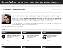 Tablet Screenshot of christophe-casalegno.com